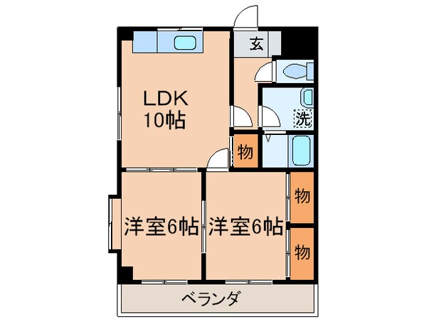 セリージュＮＯＥの物件間取画像